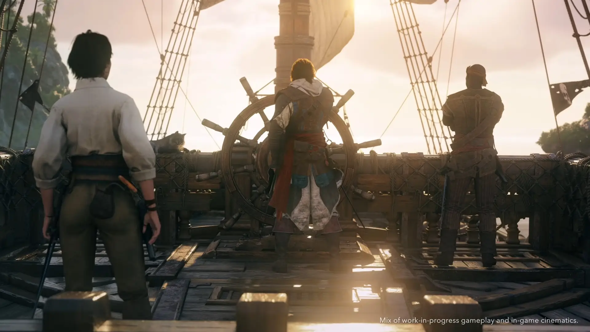 Assassin's Creed Black Flag Resynced gameplay утечка