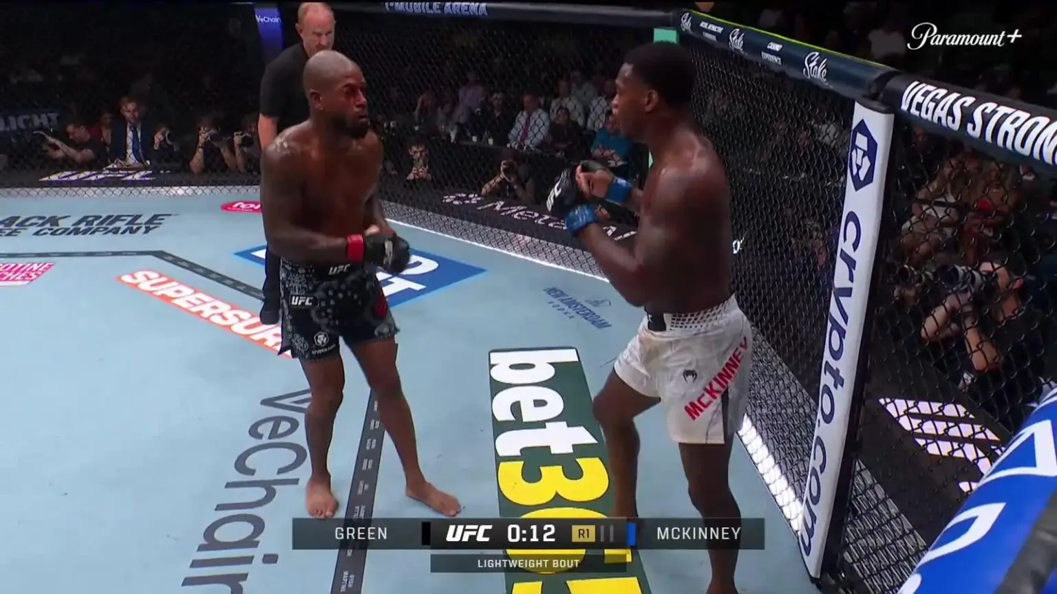 Кинг Грин UFC 329 взвешивание ceremoniales