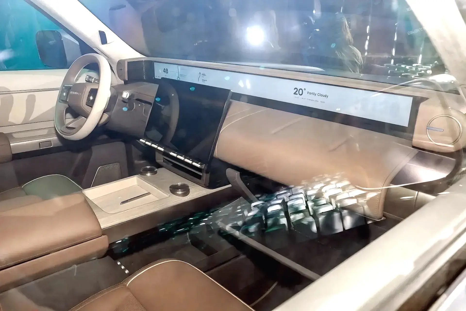 Freelander 8 interior dashboard
