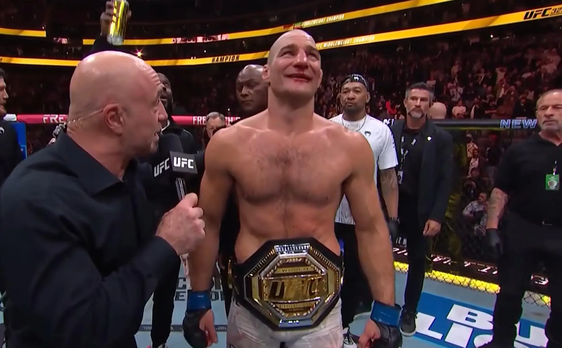 Sean Strickland UFC 328 championship belt