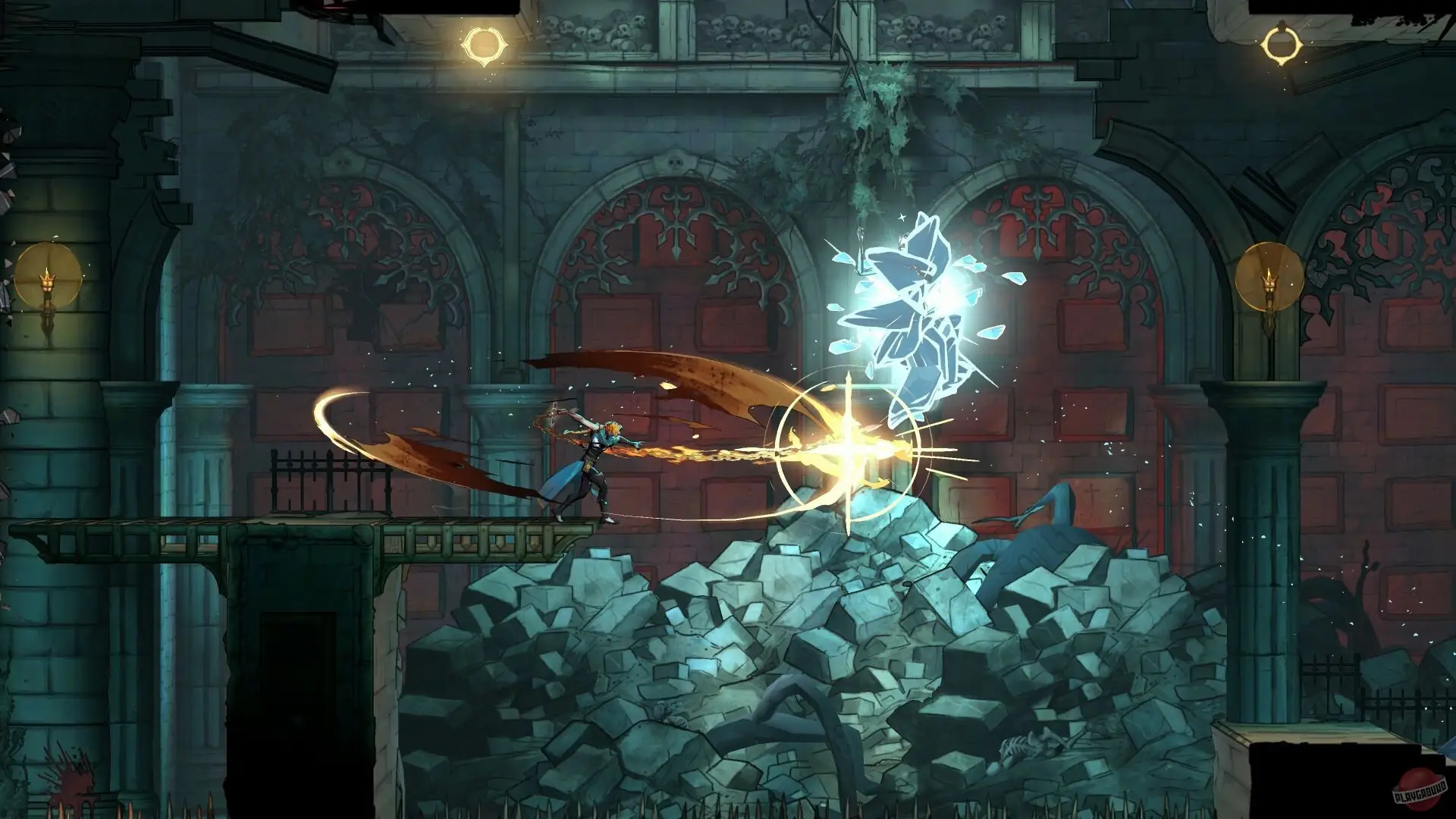 Castlevania Belmont's Curse gameplay screenshot