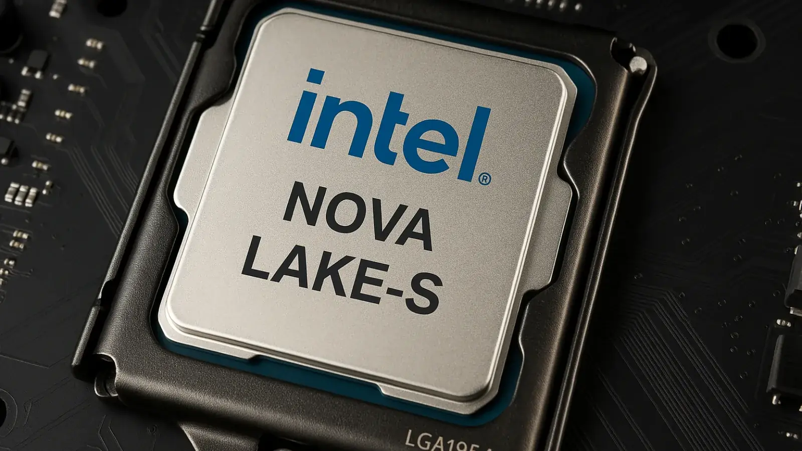 Intel Nova Lake-S processor socket LGA 1954