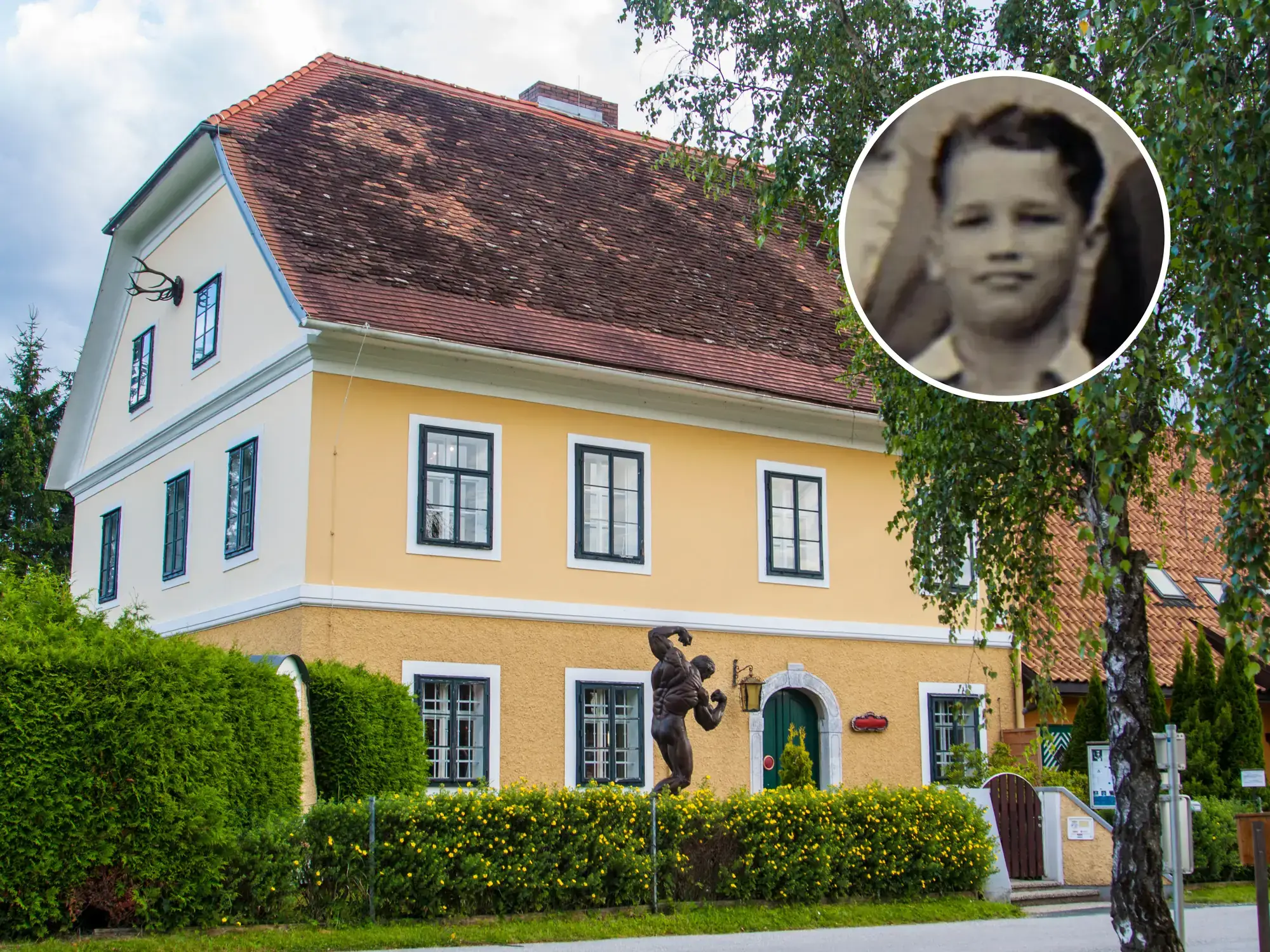 Arnold Schwarzenegger childhood house Thal Austria