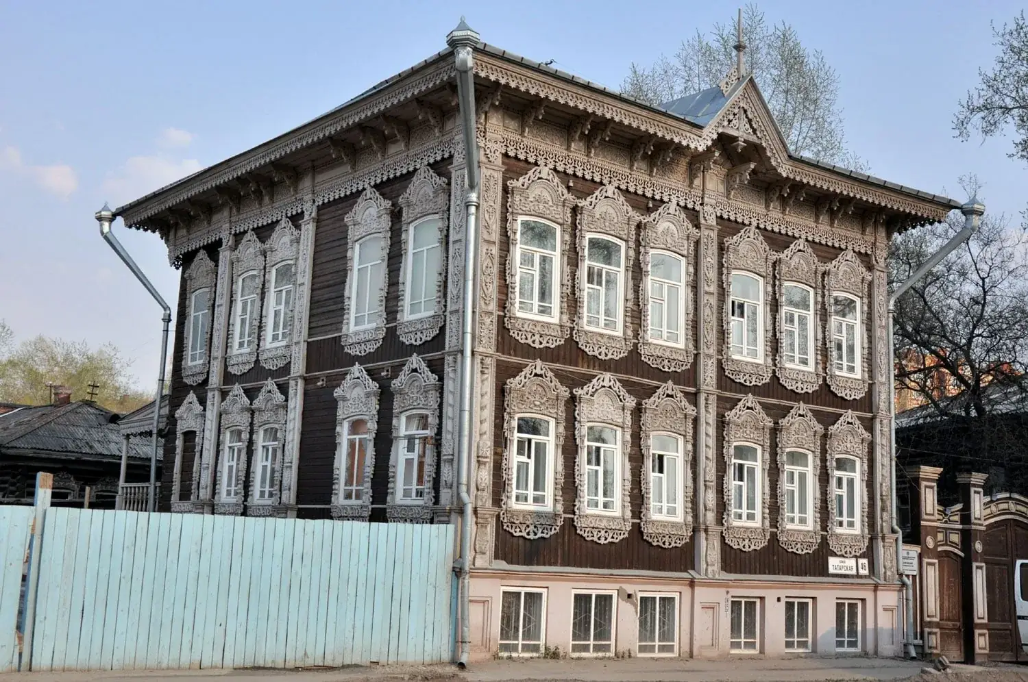 деревянное зодчество Томска