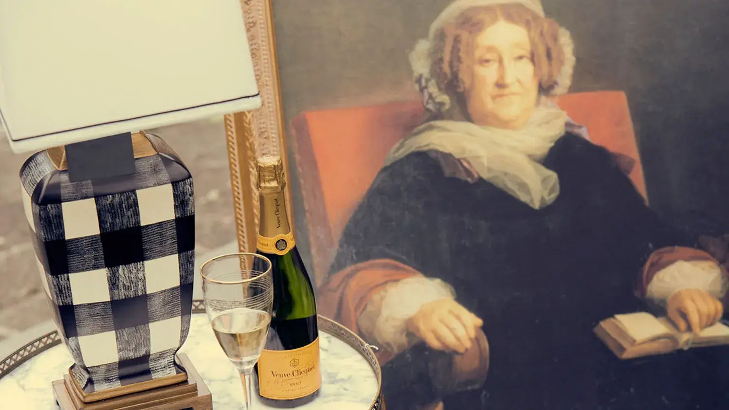 Madame Clicquot portrait historical