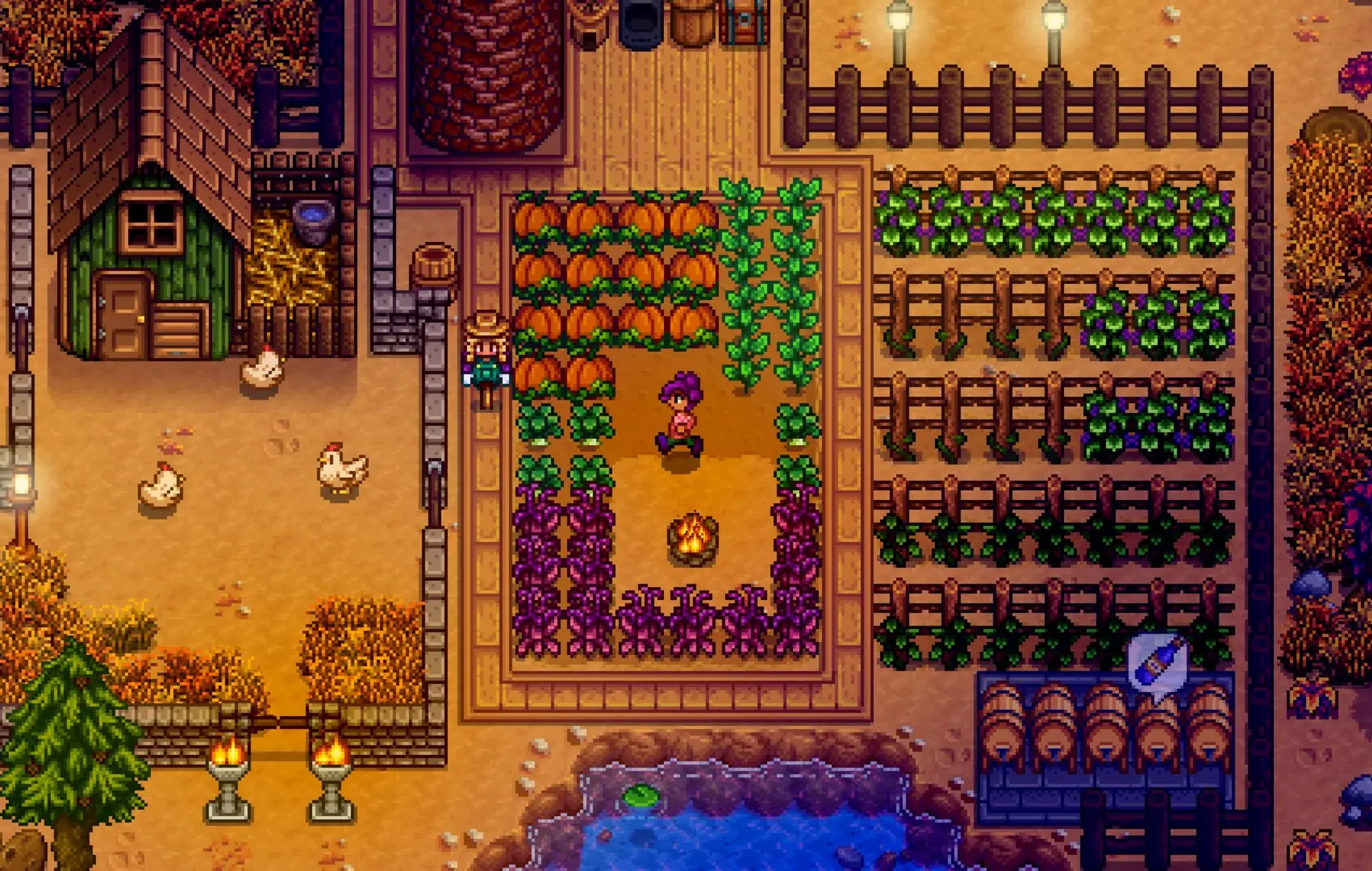 Stardew Valley VR gameplay first person