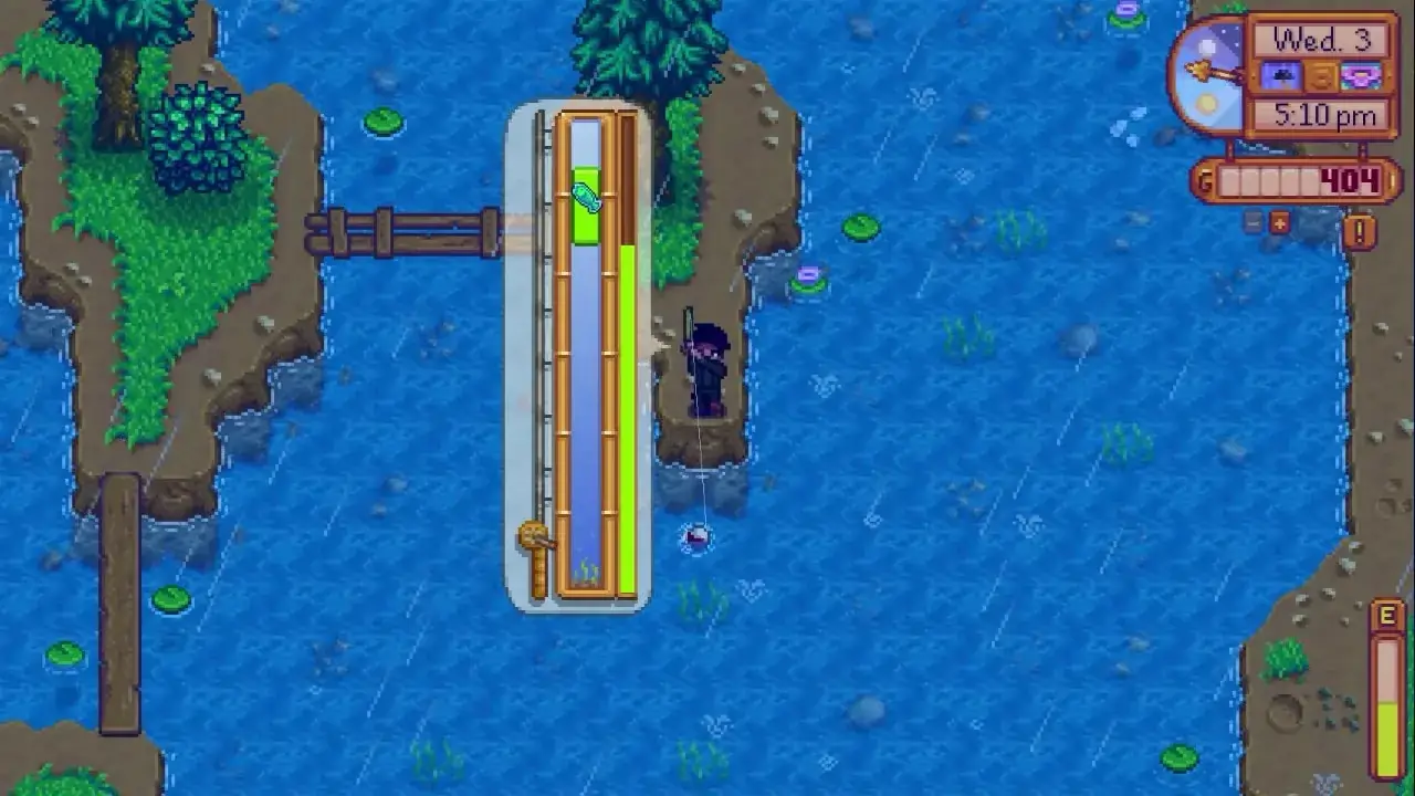 Stardew Valley VR fishing controllers