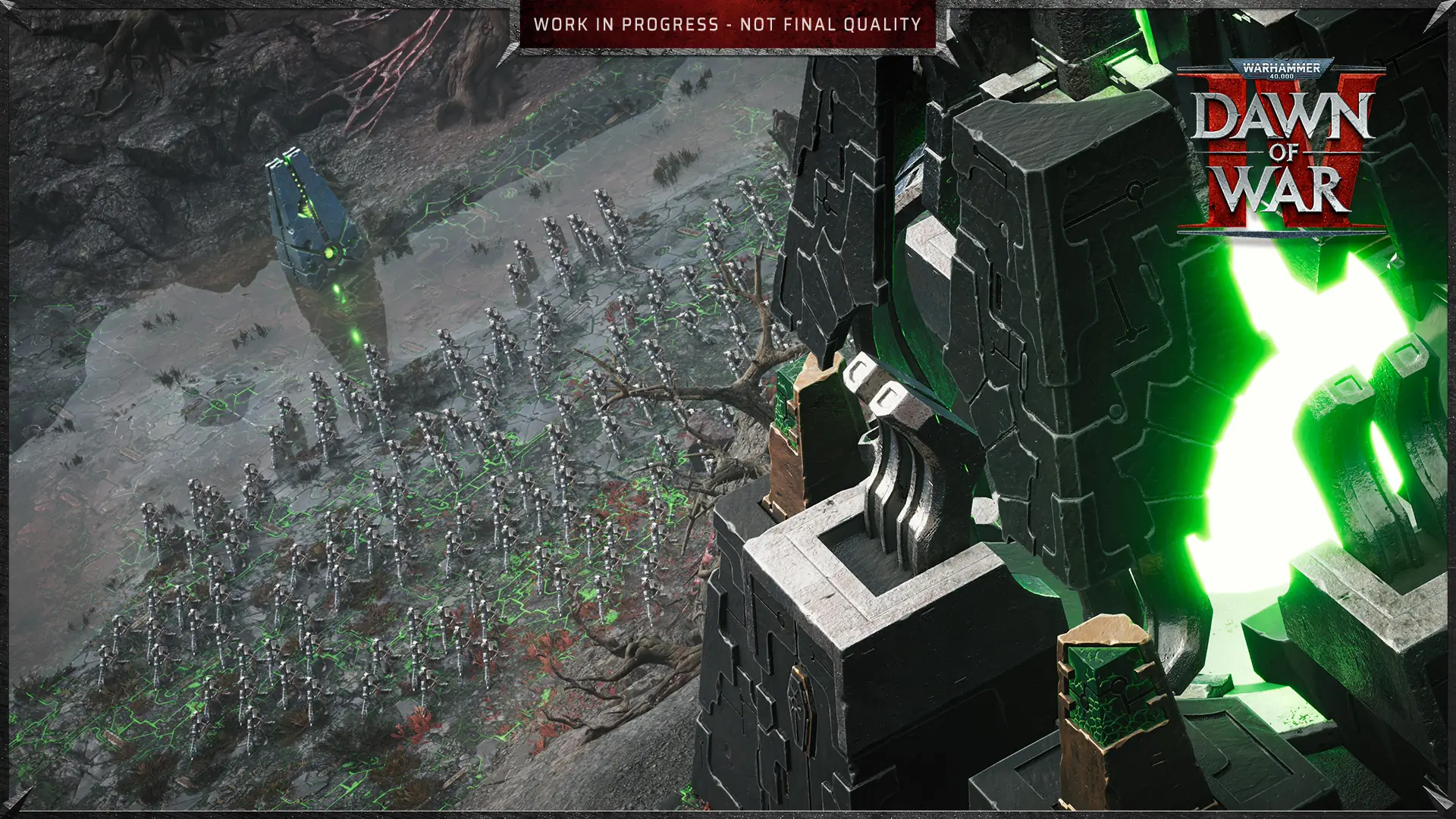 Warhammer 40000 Necrons Dawn of War 4 gameplay