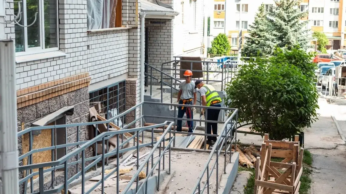 разрушения от БПЛА ремонт домов Чувашия