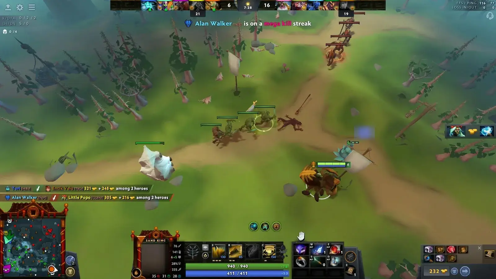 Dota 2 Summer Scrub bug fixes