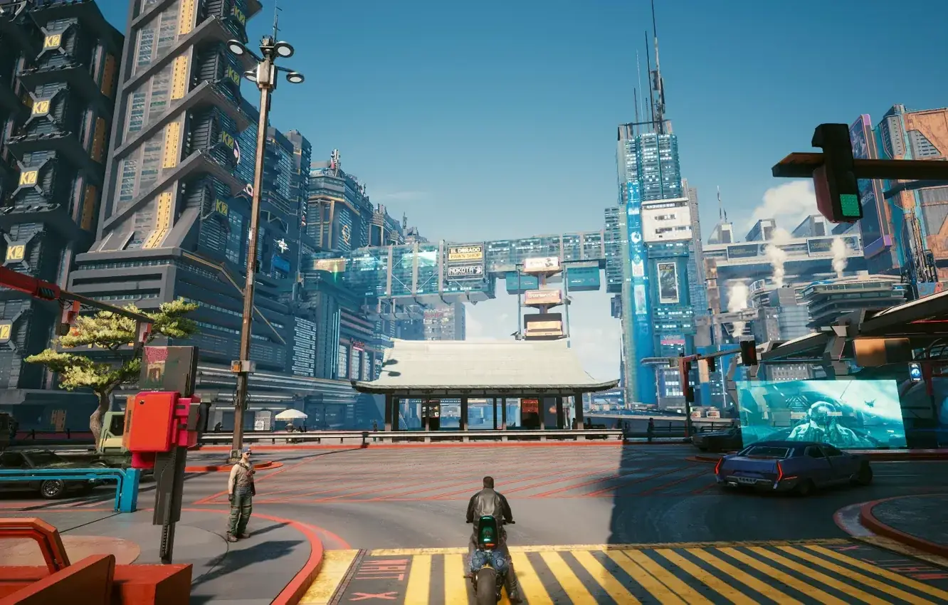 cyberpunk Tokyo open world game