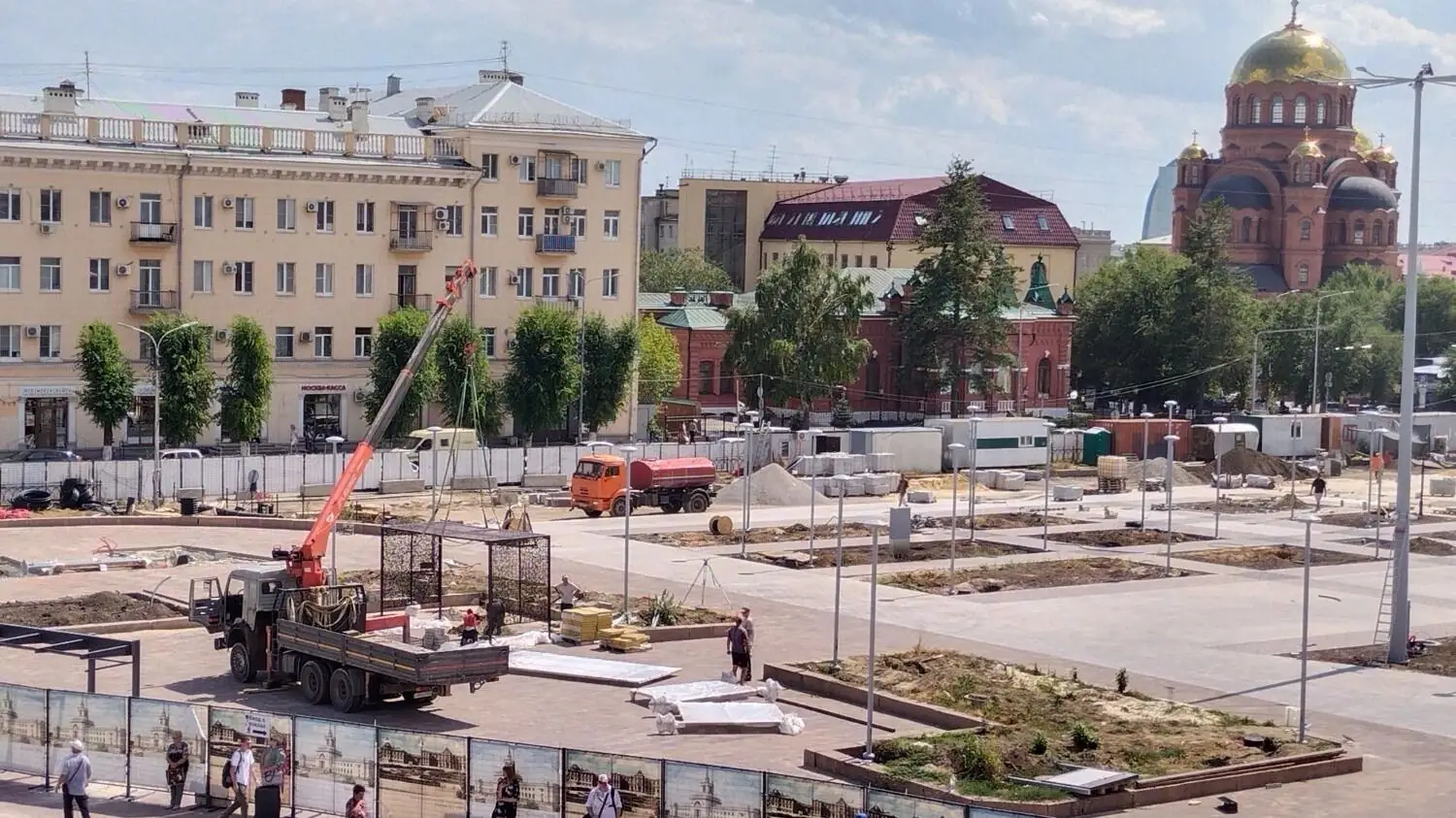 Привокзальная площадь Волгоград реконструкция 2026