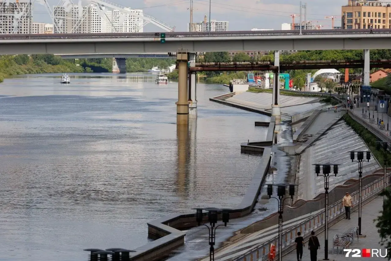 паводок Тюмень река Тура уровень воды август 2026