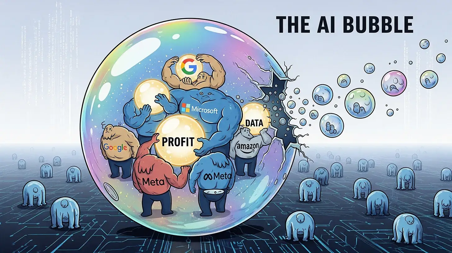 $2,4 трлн в ИИ-гонку: как инвестиции Google, Microsoft, Amazon и Meta обвалили денежный поток до 10-летнего минимума