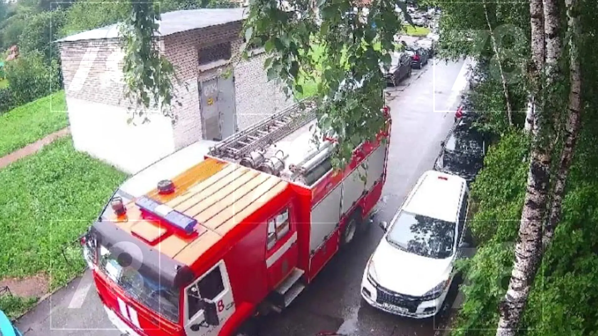 пожар на Будапештской улице Санкт-Петербург