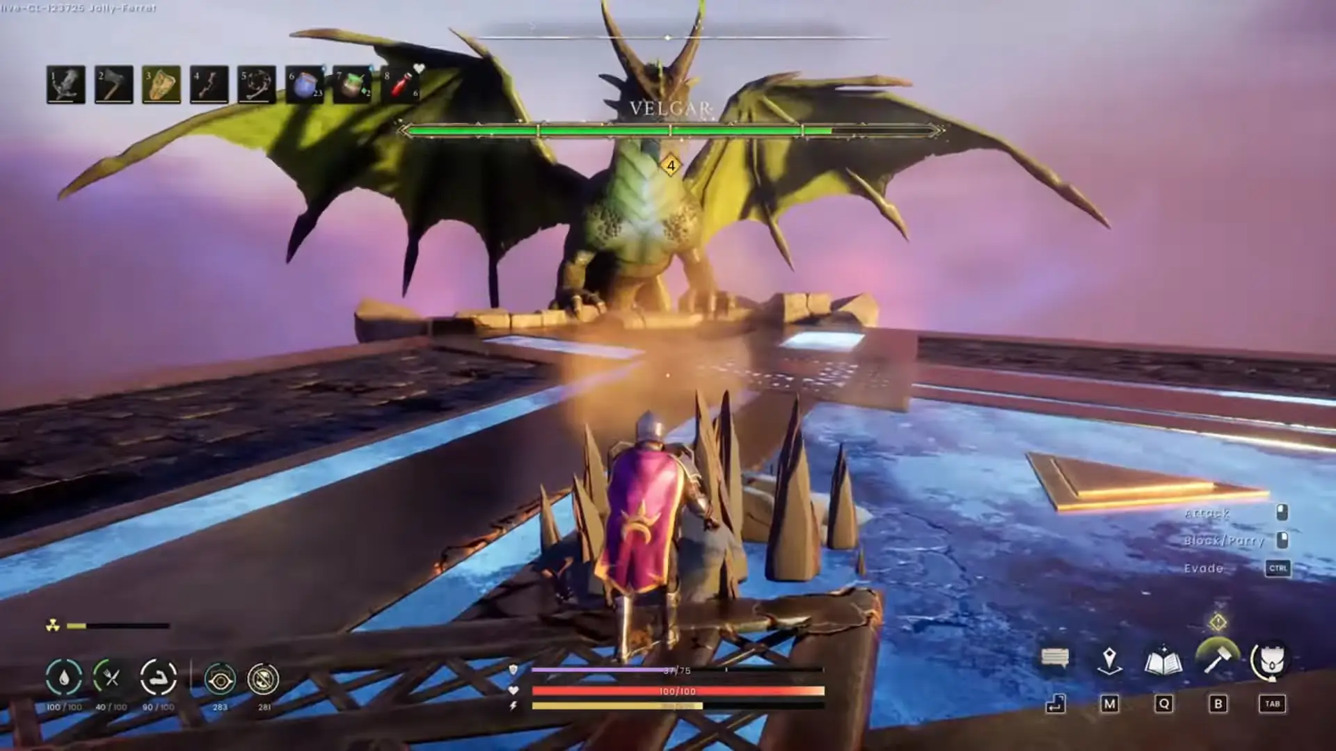 Dragonwilds boss fight Scorned Wilderness