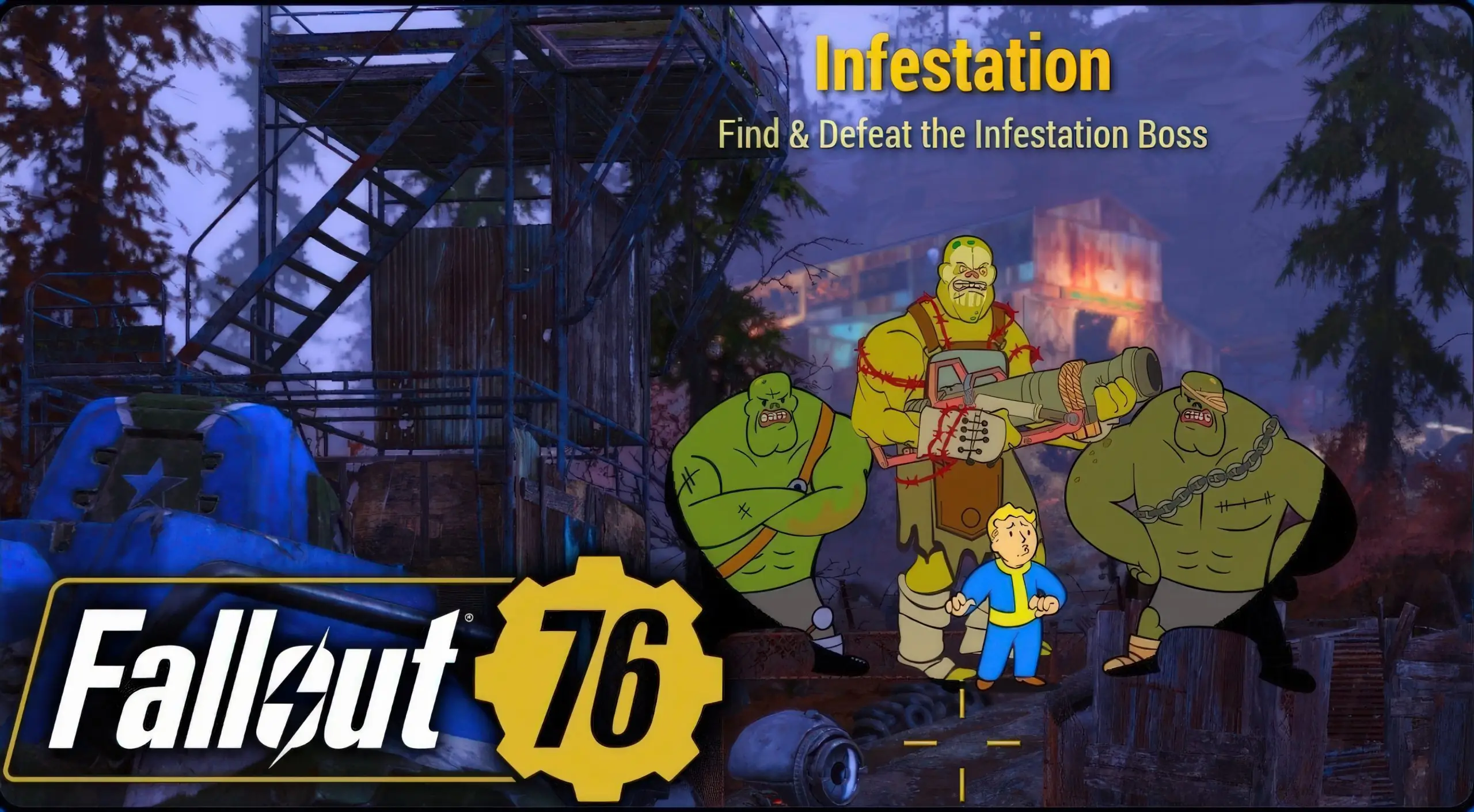 Fallout 76 Infestation bosses