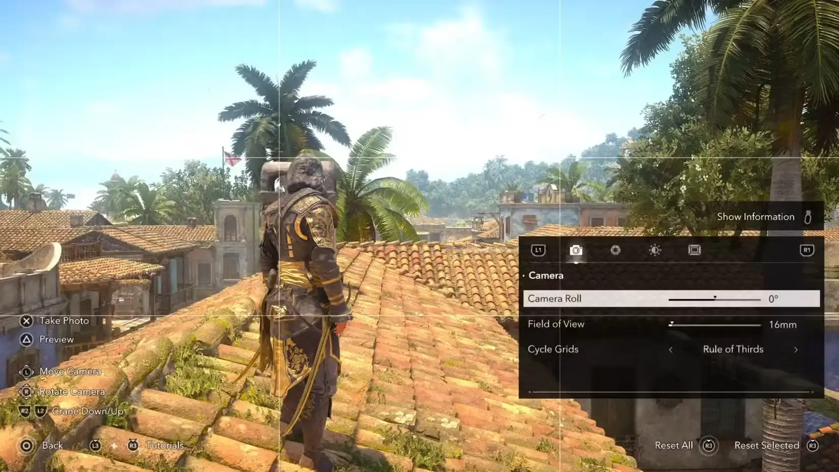 Black Flag Resynced photo mode tools