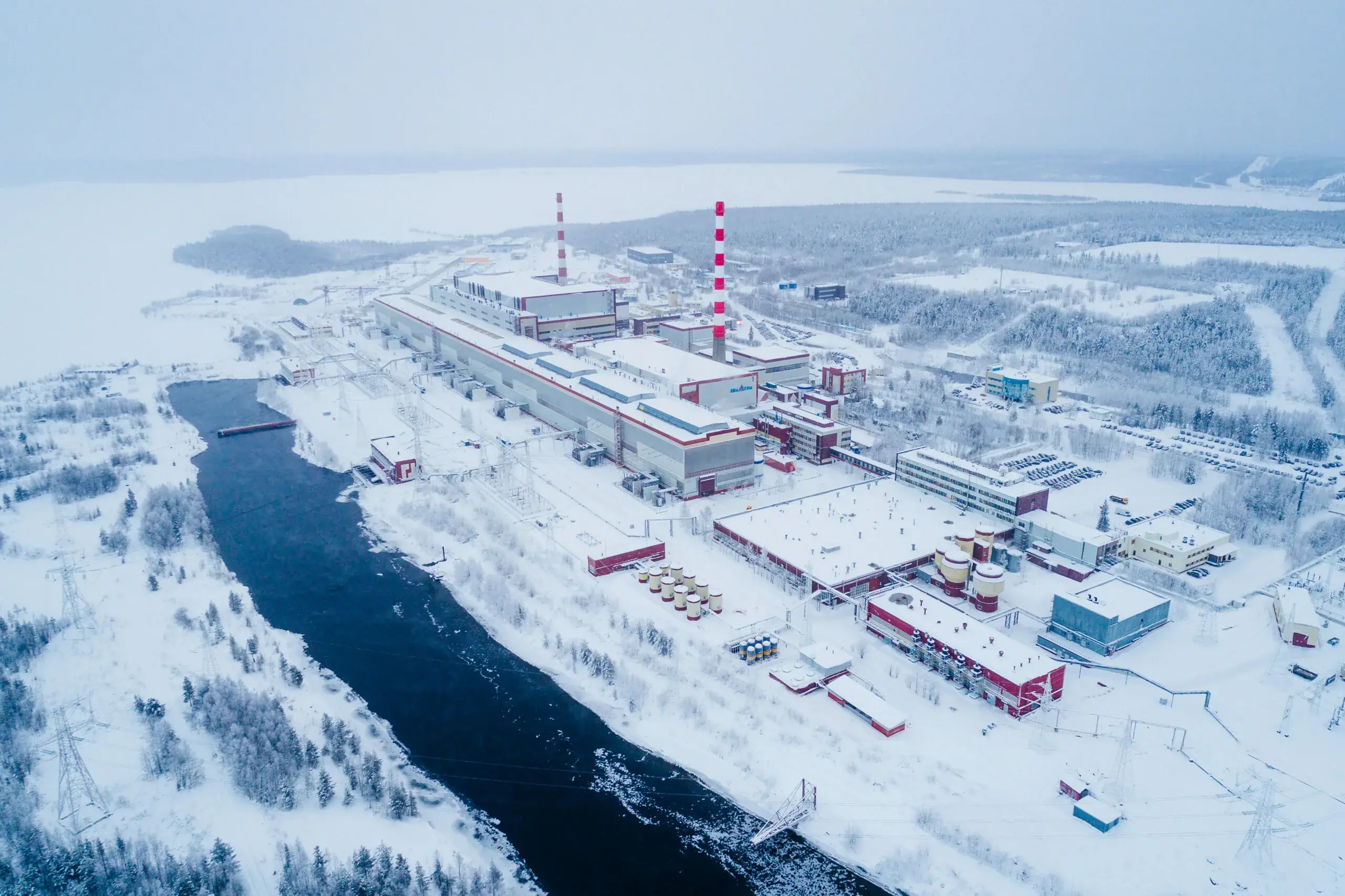 Кольская АЭС 2 строительство площадка Полярные Зори