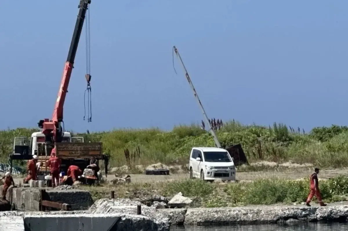 разлив нефти село Правда Сахалин