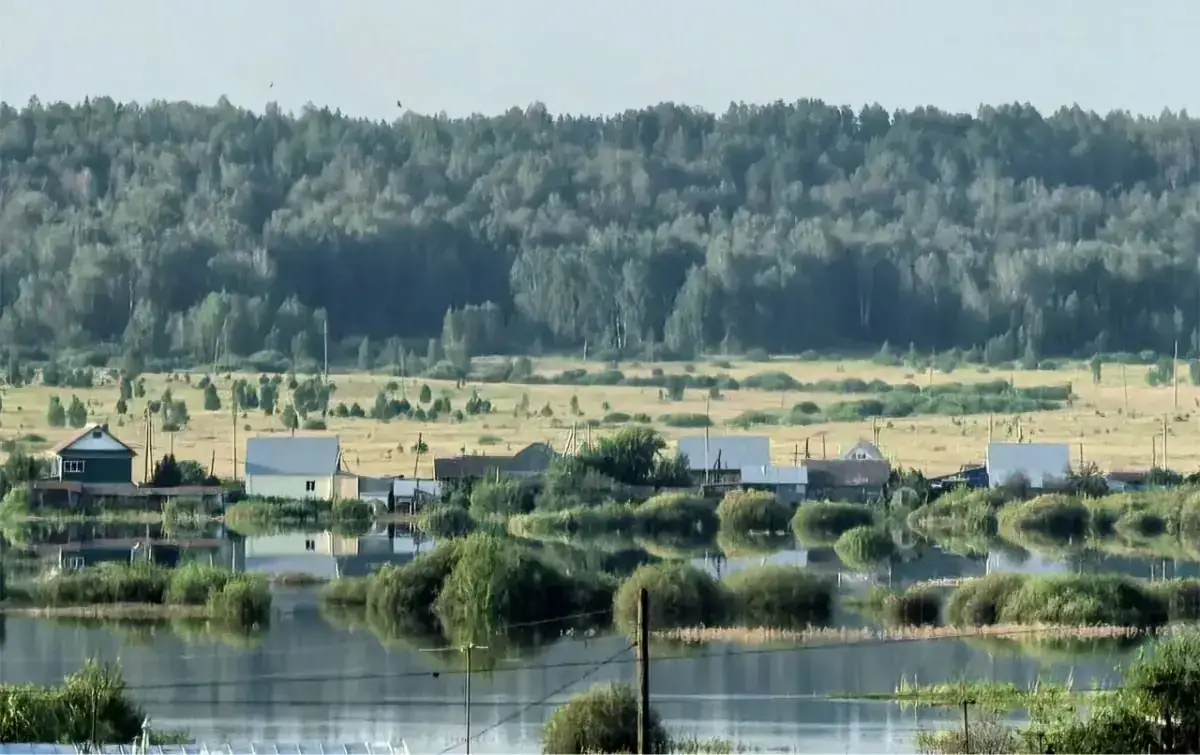 паводок на реке Исеть уровень воды