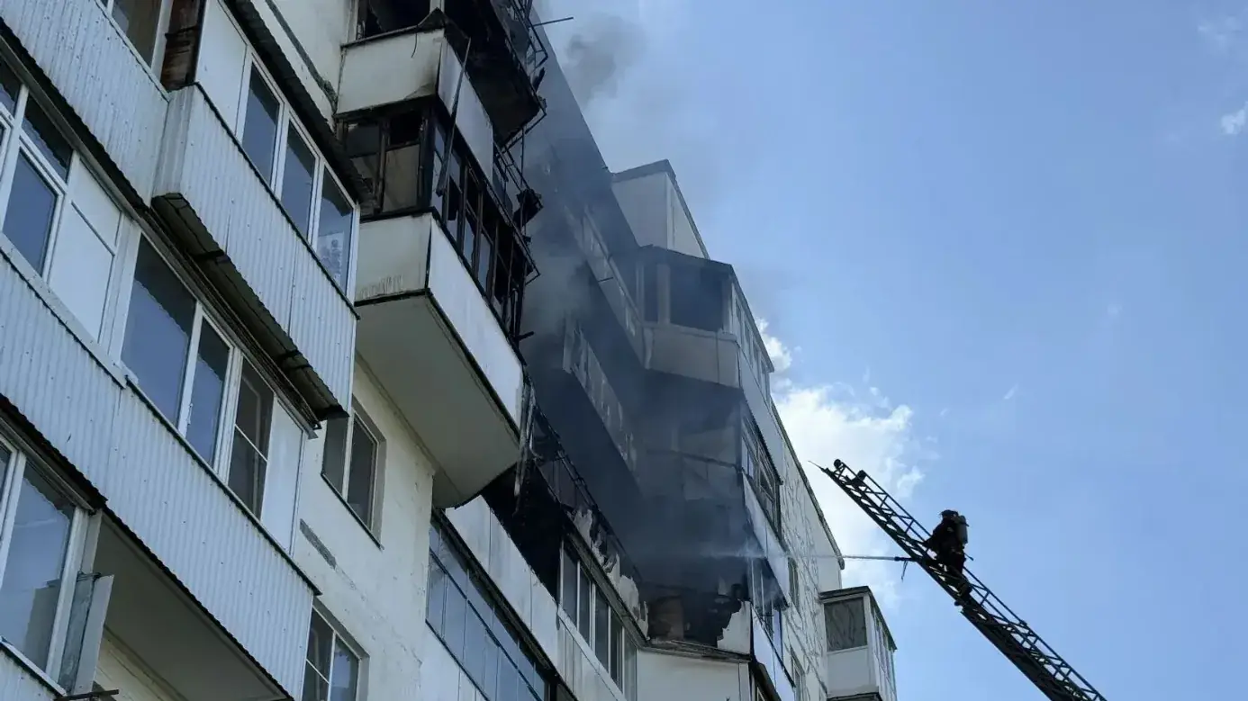 пожар Уфа Гвардейская эвакуация