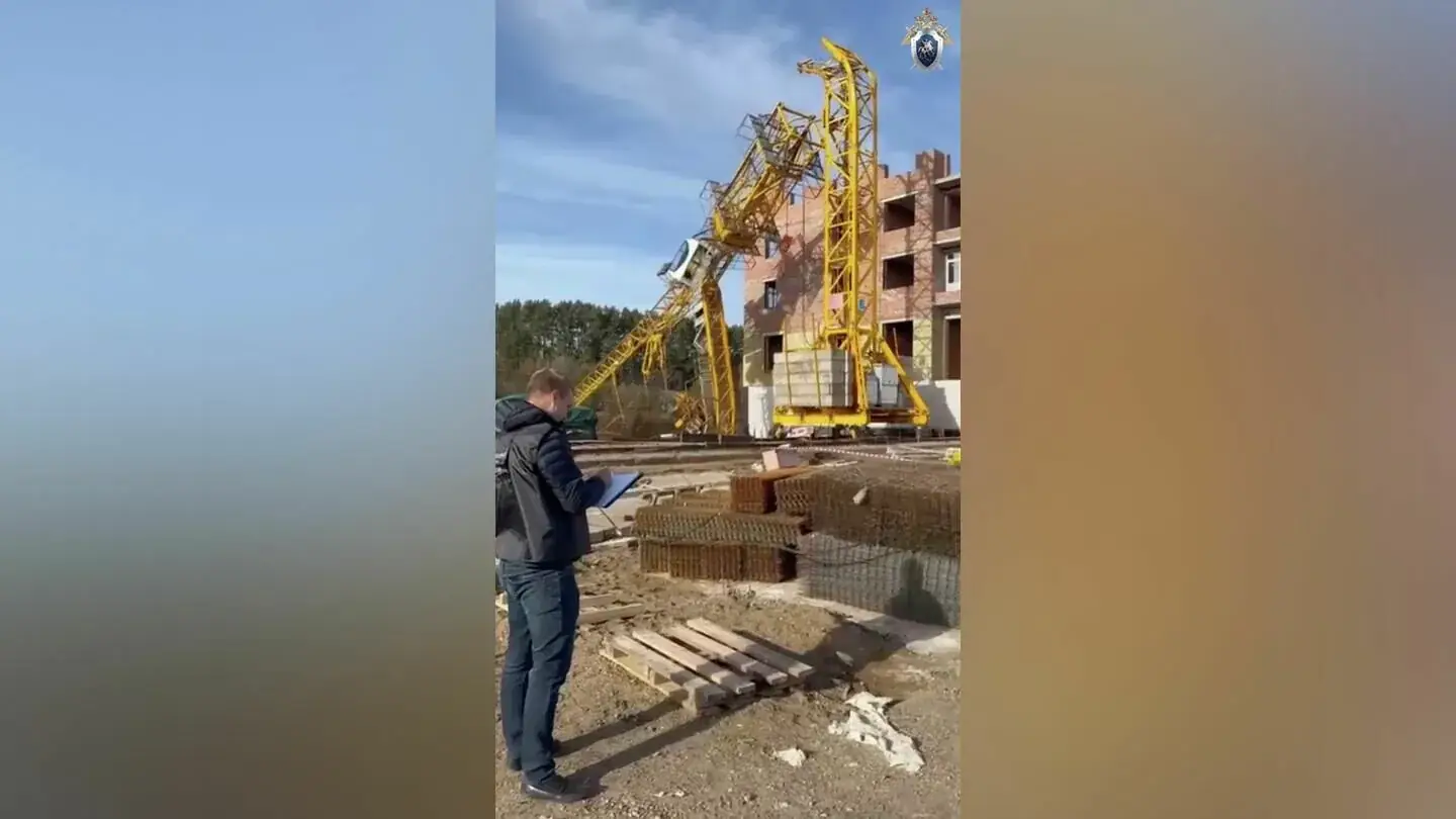 стройка Уфы краны жилой комплекс