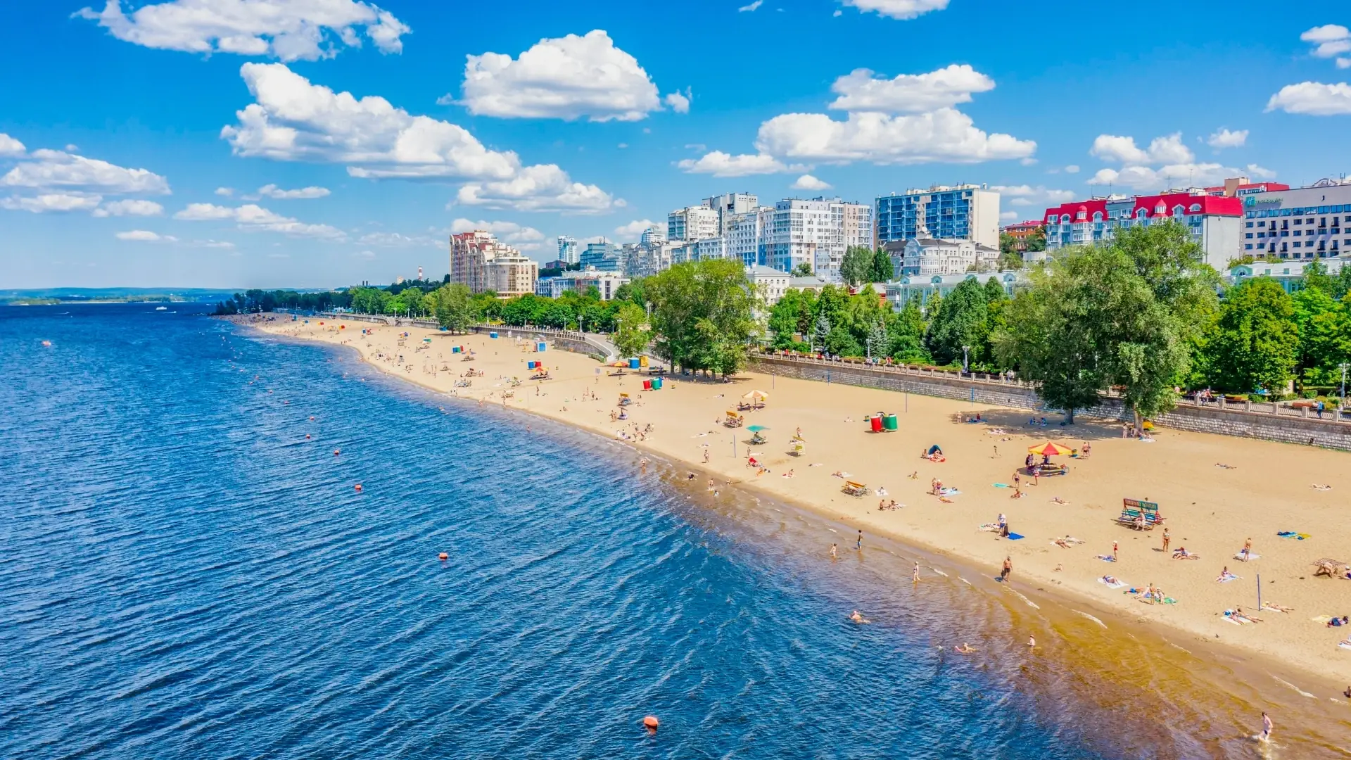 Самара жара лето улица
