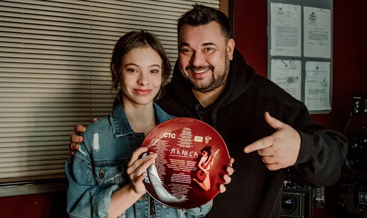 Сергей Жуков с дочерью Никой