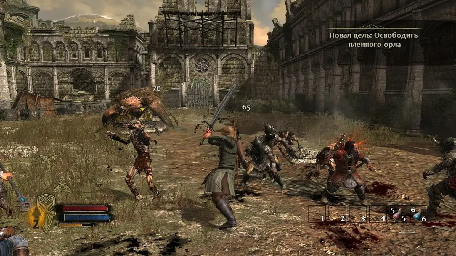 The Lord of the Rings War in the North Legacy Edition геймплей скриншот