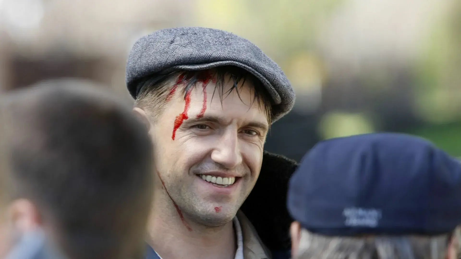 Владимир Вдовиченков на съемках фильма Дух барса