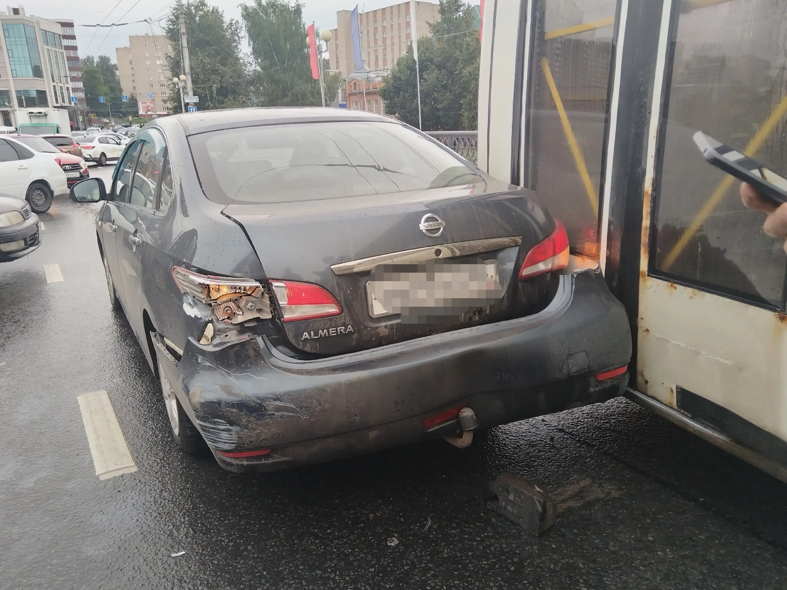 Соковский мост Иваново ДТП автобус
