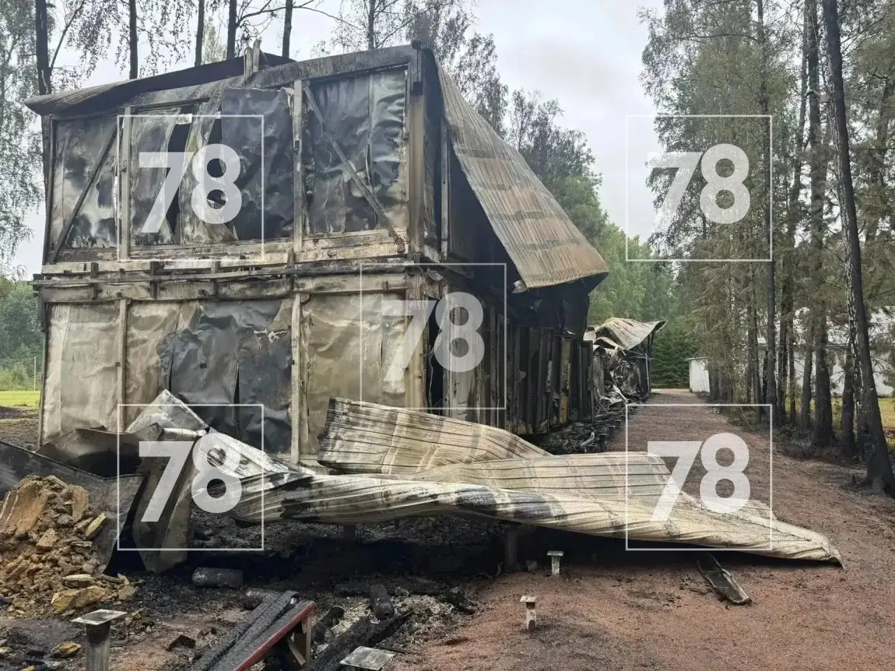 пожар детский лагерь Ленинградец Цвелодубово