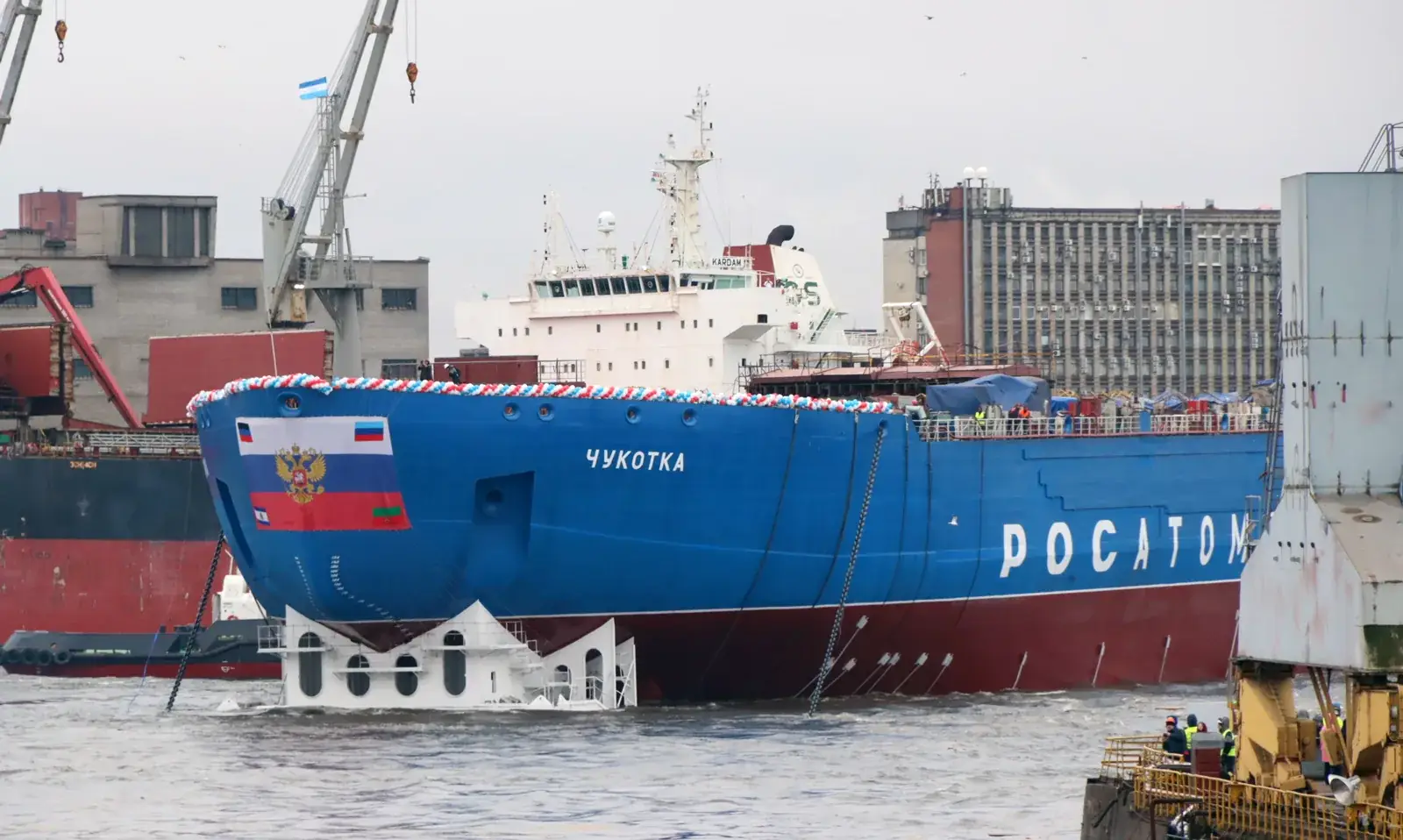 Росатом Арктика теплоход Чукотка