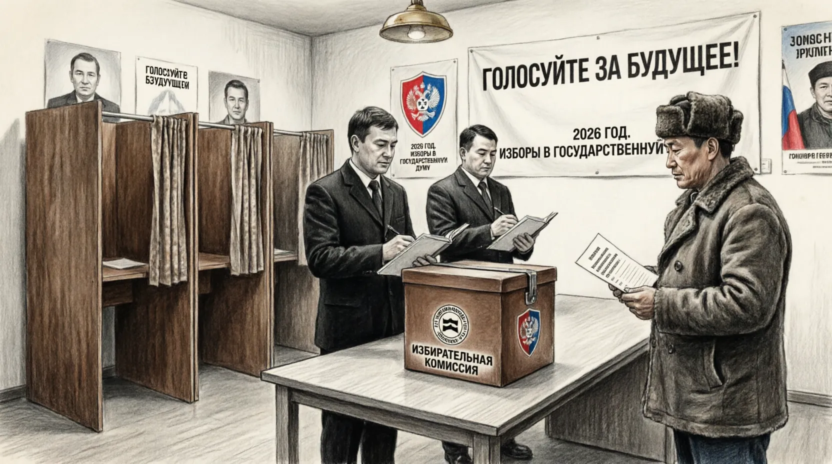 Tuva elections 2026 voting station