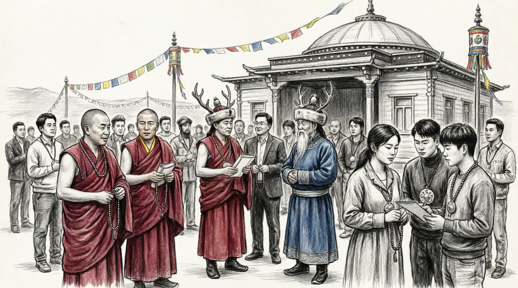 Kyzyl Buddhist Forum 2026 crowd