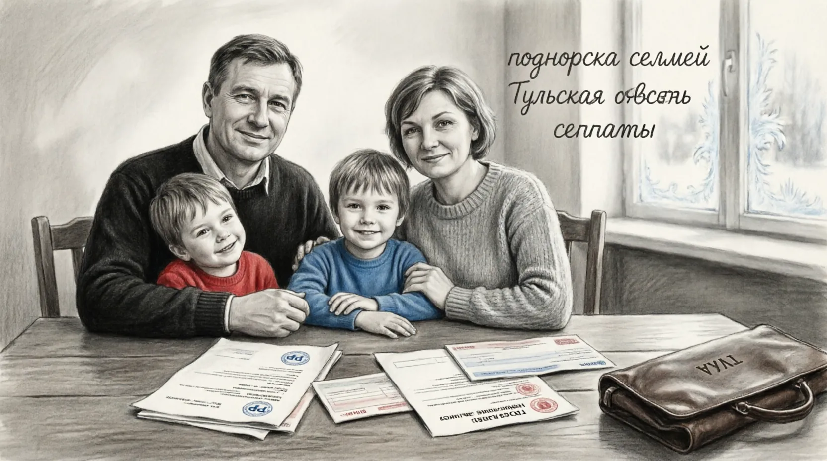 поддержка семей Тульская область выплаты
