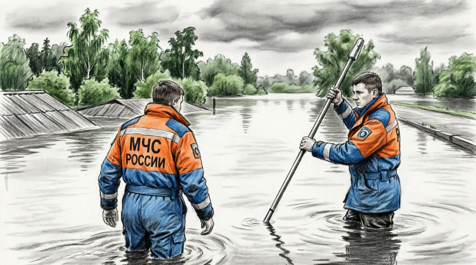 МЧС Сахалин ликвидация последствий циклона