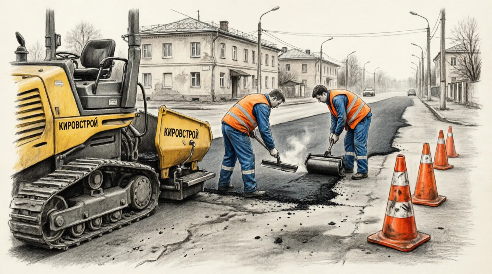 ремонт дорог Киров 2026