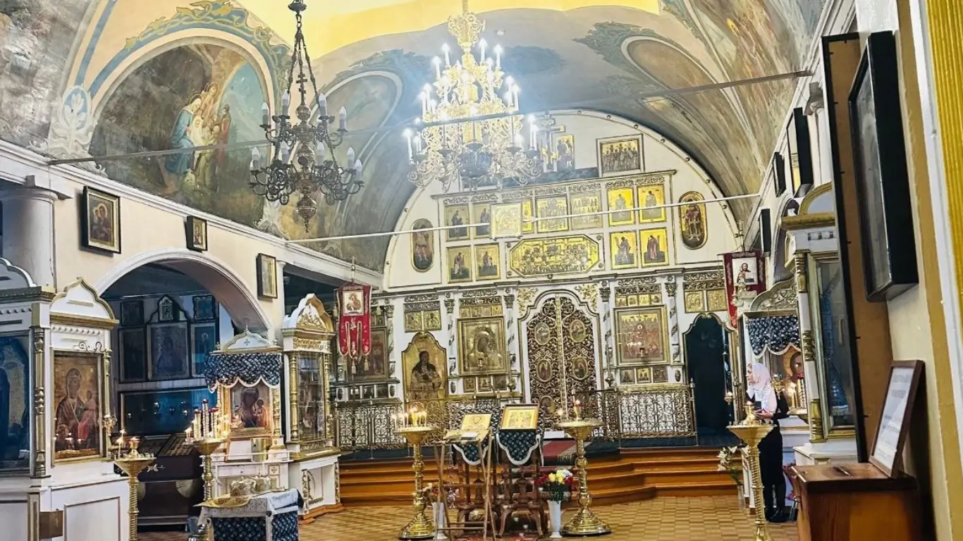 последствия удара по собору в горловке