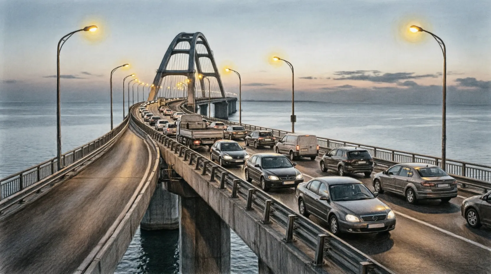 Крым мост август 2026 очередь