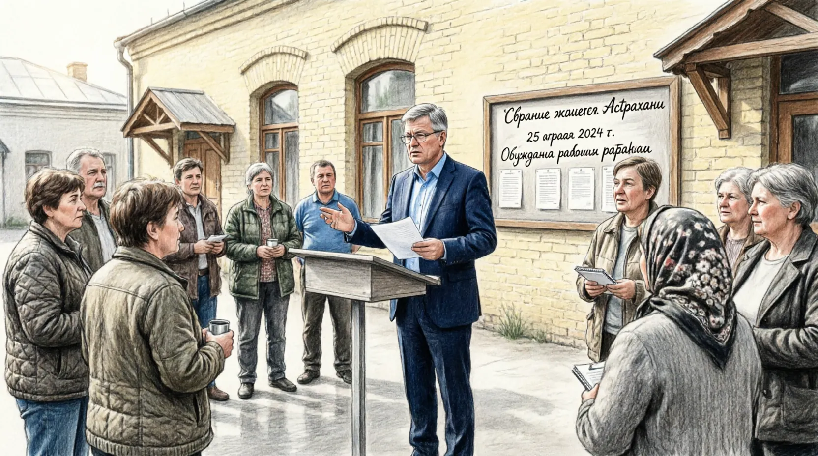 встреча Игорь Бабушкин жители Астрахань