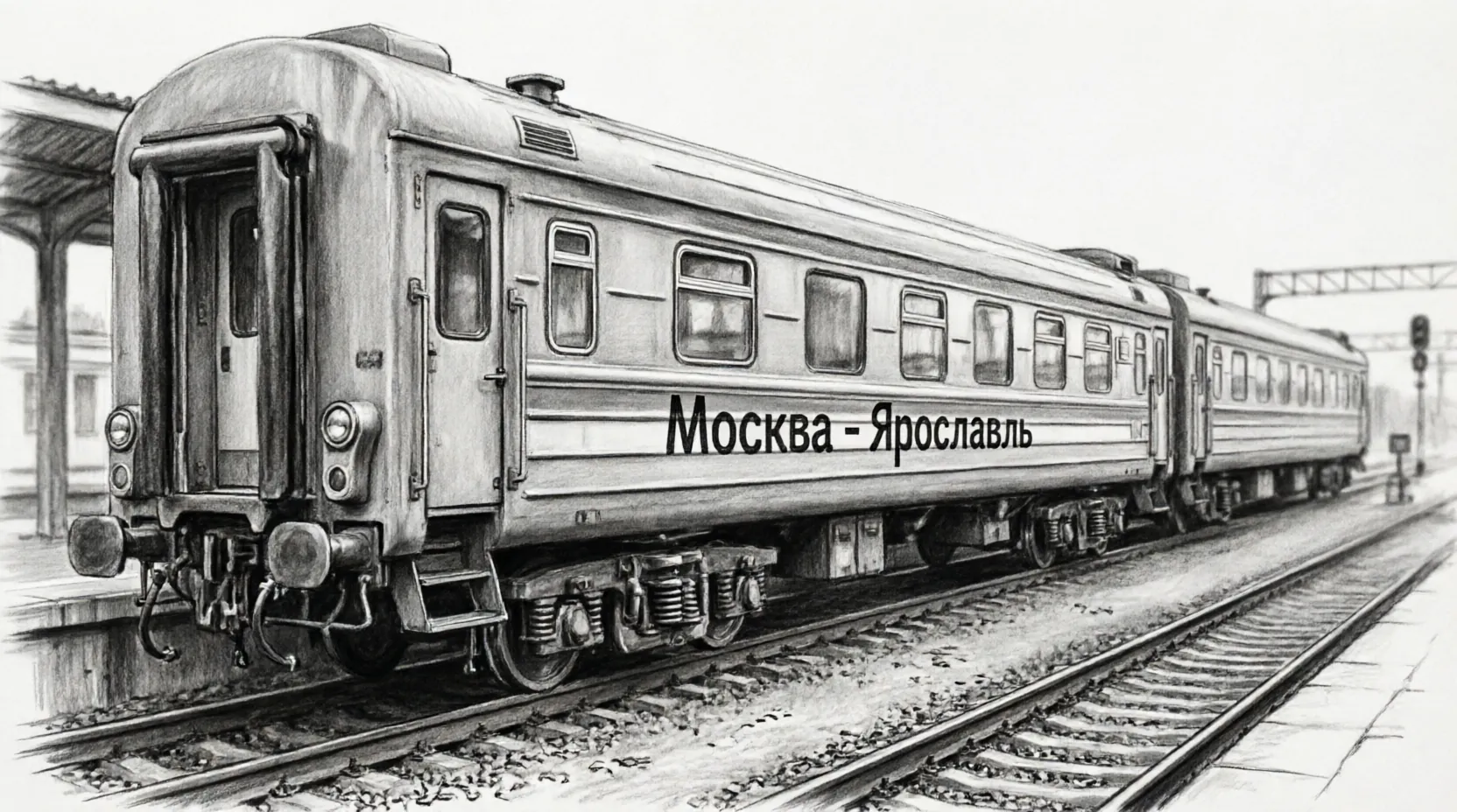 двухэтажный поезд Москва Ярославль
