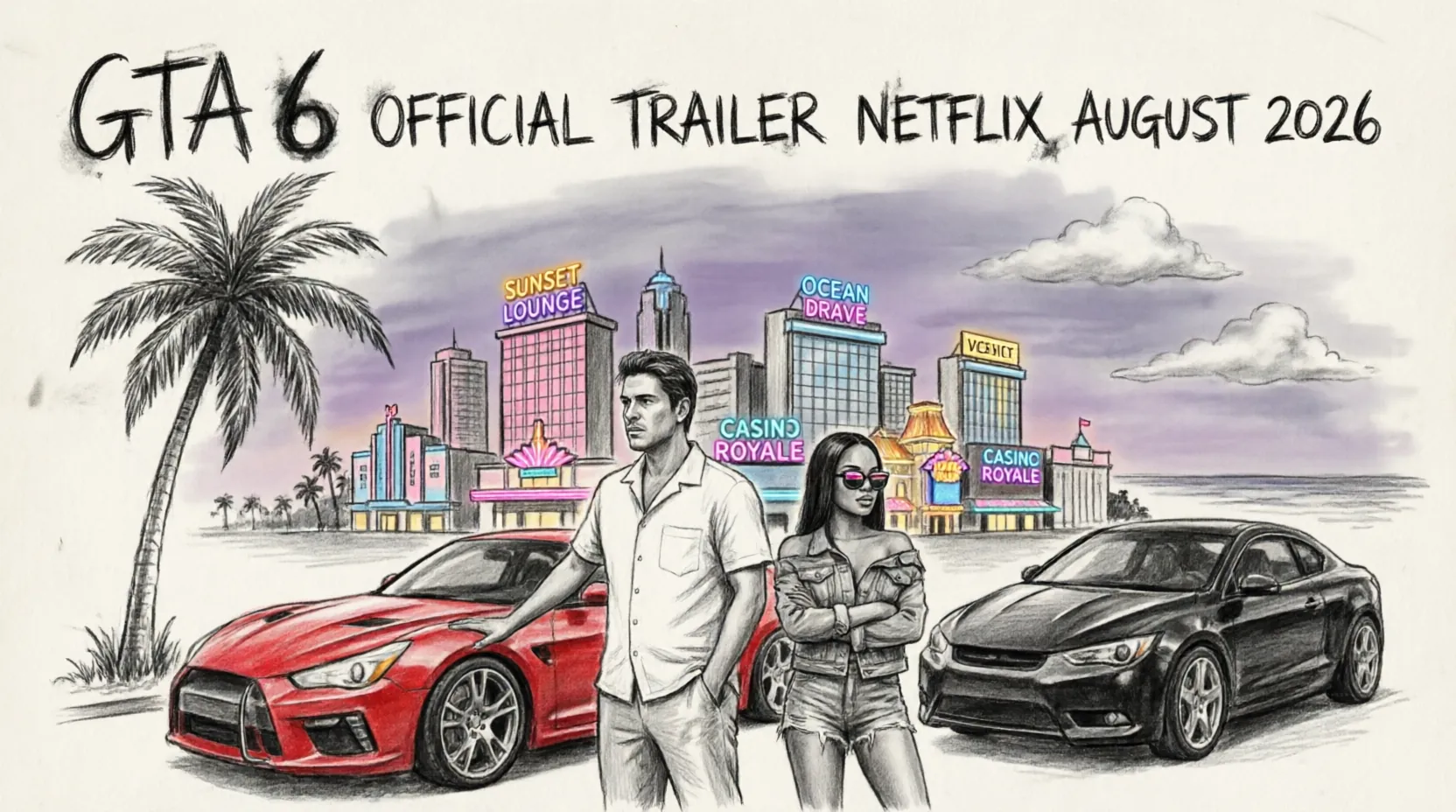 GTA 6 official trailer Netflix August 2026