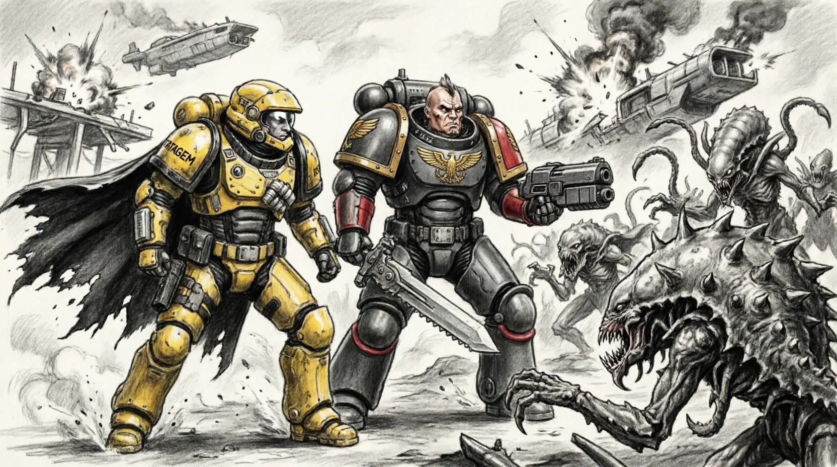 Helldivers 2 Warhammer 40K crossover