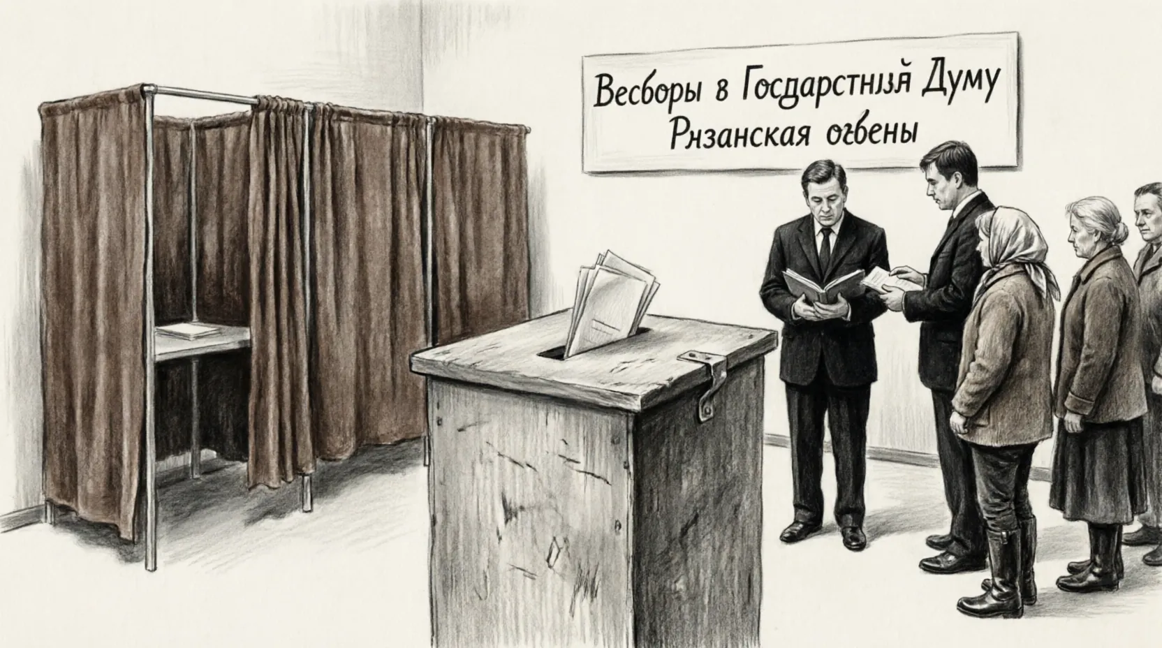 выборы Госдума Рязанская область участок