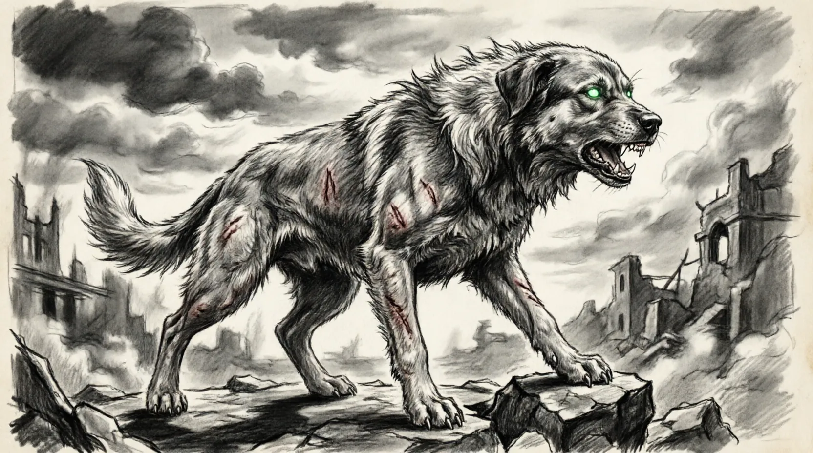 Меч в пасти и ноль пощады: Parry Frames анонсировала соулслайк Stray Dog для фанатов Dark Souls
