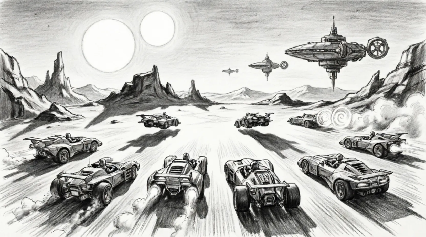 Star Wars Galactic Racer multiplayer gameplay 12 players