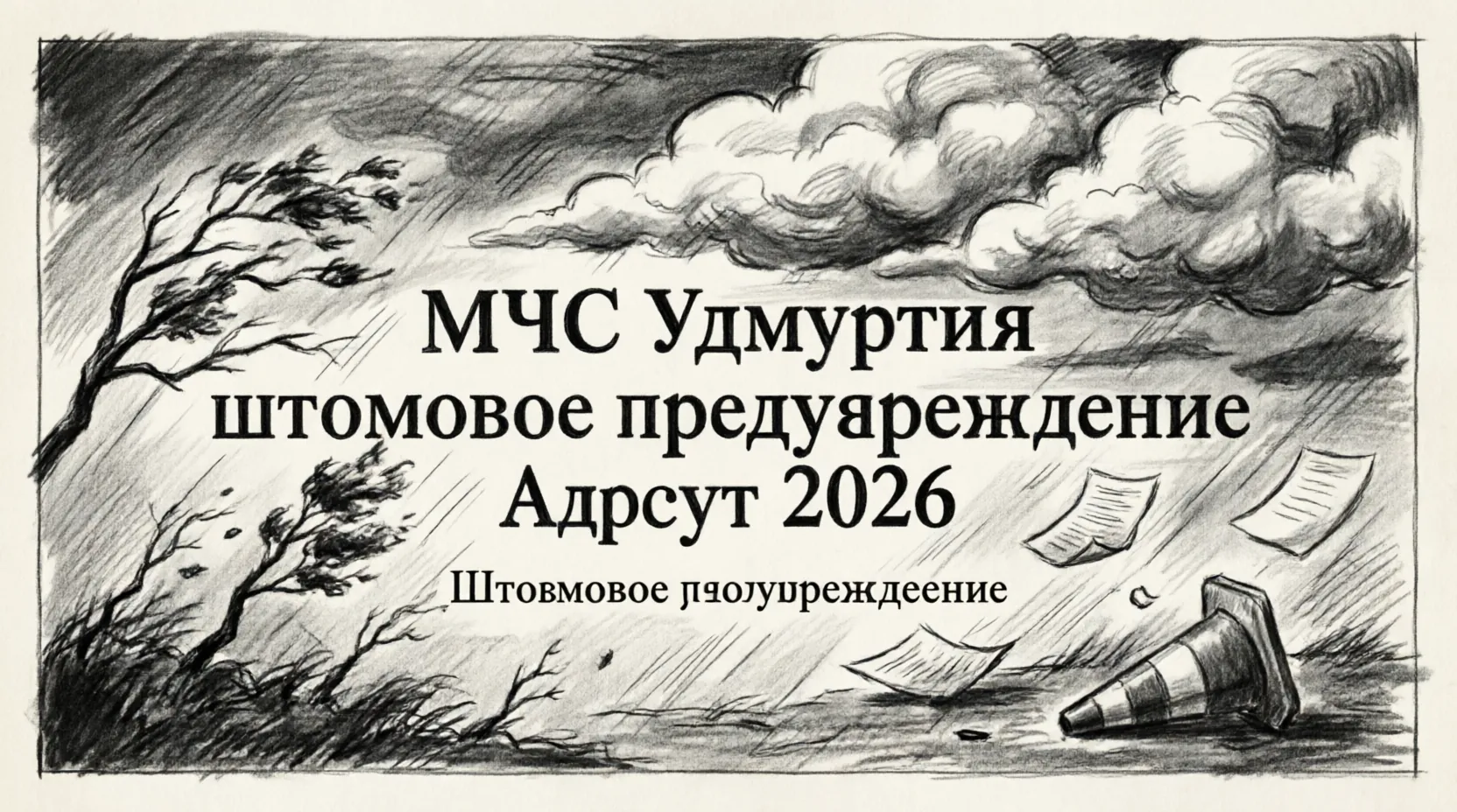 МЧС Удмуртия штормовое предупреждение август 2026