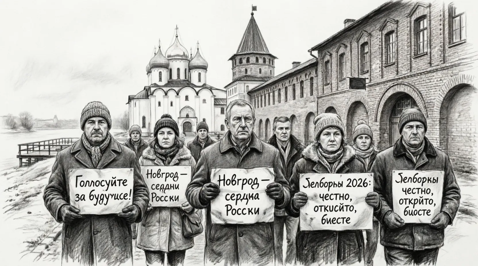 Великий Новгород выборы 2026 пикет